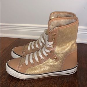 Tory Burch Benjamin High Top Sneakers